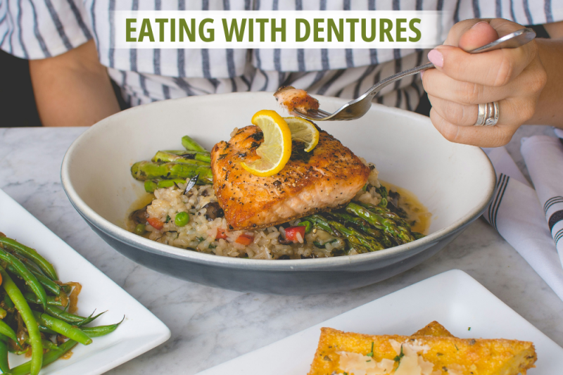 Eating with Dentures - Dental Charlotte